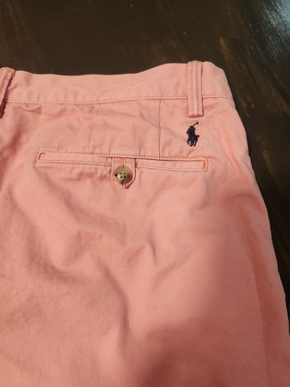 Polo Ralph Lauren Men's 35  Pink The Polo Chino Stretch Straight Fit Shorts